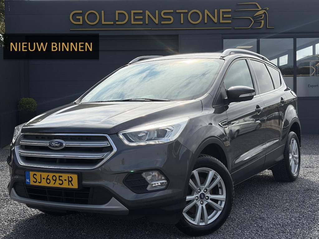Ford Kuga 1.5 EcoBoost Trend Ultimate ✓Dealer Onderhouden✓Carplay✓Camera✓Navi✓Trekhaak✓Clima✓Cruise✓Pdc✓17'' Lm velgen✓150pk✓6 Bak✓4xElekt ramen✓N.A.P✓Apk  tot 04-2027