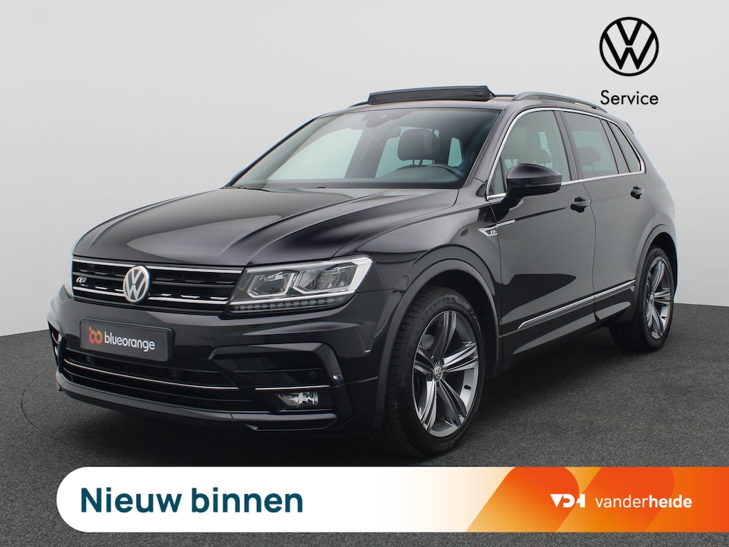 Volkswagen Tiguan 1.4 TSI 4Motion Highline R-line 150PK DSG Panoramadak, Achteruitrijcamera, 19" LM Velgen, Stoelverwarming, Discover Pro Navi, Virtual Cockpit,