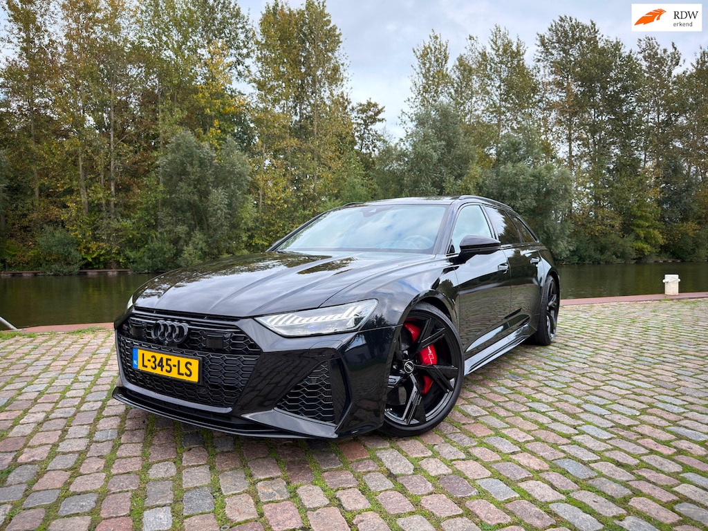Audi RS6 A6 Avant TFSI quattro|Keramisch | B&O | 360° Camera | HUD | Softclose | Pano |Performance-uitlaatsysteem