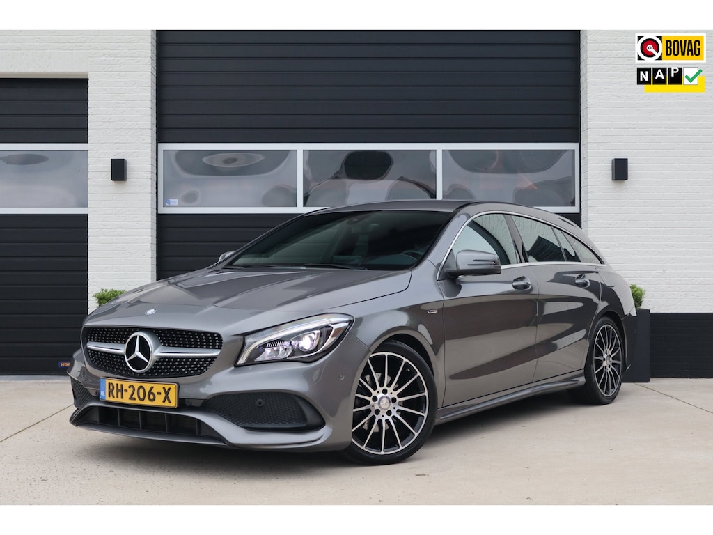 Mercedes-Benz CLA Shooting Brake 180 AMG Sport White Art Edition Automaat - Alcantara - Trekhaak - Xenon - 18 inch