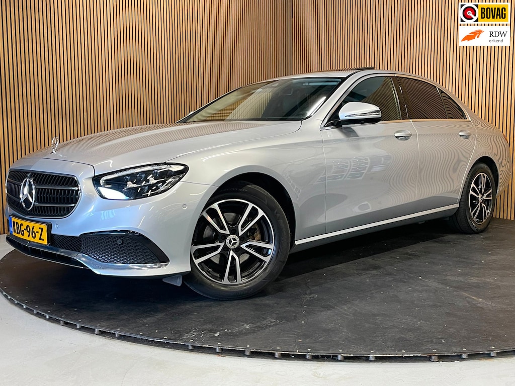 Mercedes-Benz E-klasse 220 d AMG Line|AUTOMAAT|PANO|VOLLEDER|STOELVERW.|360 + V + A CAMERA|DIGITAL COCKPIT|BURMESTER|ELEK. A-KLEP|