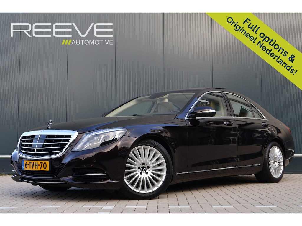 Mercedes-Benz S-klasse 500 4Matic Prestige Plus | NAP | 360 Camera | Pano | Burmester Audio | Trekhaak | Adaptieve Cruise | Verwarmd Stuurwiel | Stoelverwarming / ventilatie