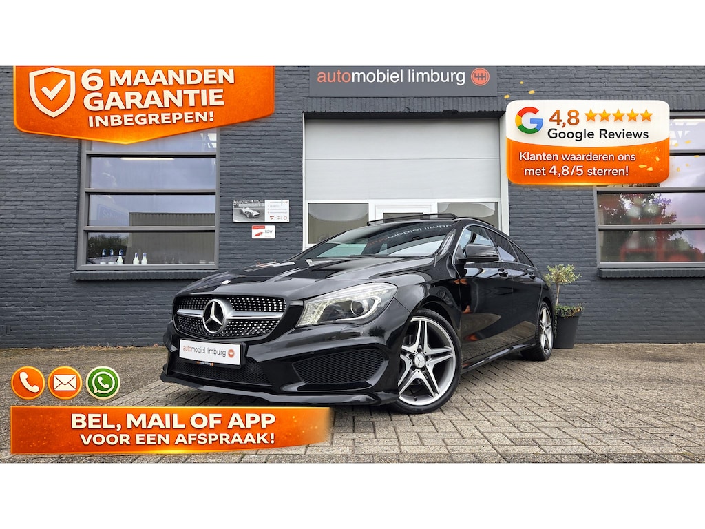 Mercedes-Benz CLA Shooting Brake 180 AMG Line | DYNAMIC SELECT | PANORMADAK | LEDER/ALCANTARA | NAVIGATIE