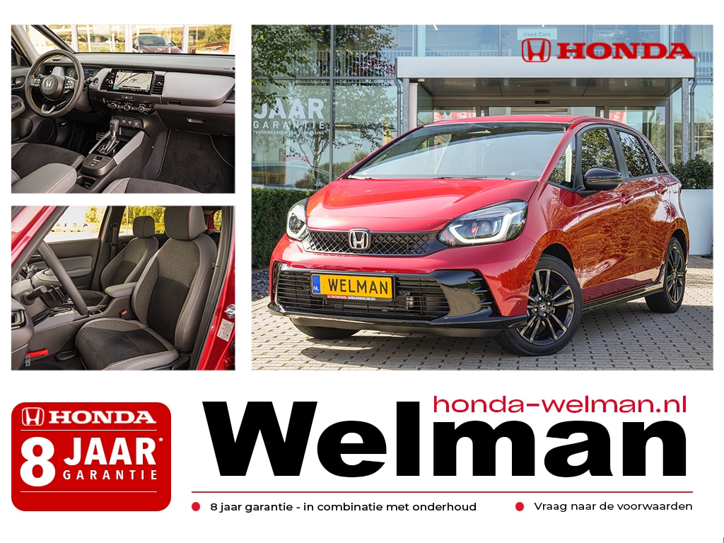 Honda Jazz 1.5i e:HEV ADVANCE SPORT - NIEUW - 122 PK - FULL HYBRID - AUTOMAAT