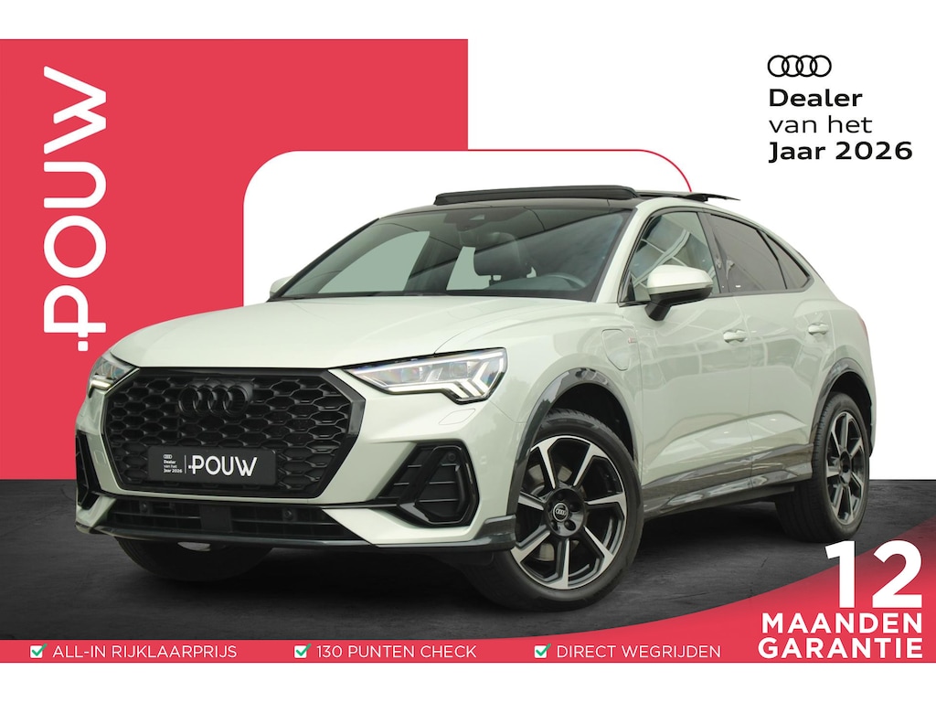 Audi Q3 Sportback 45 TFSIe 245pk S Edition | Panoramadak | Trekhaak | Adaptieve Cruise Control | Ambianceverlichting | Matrix LED | Bang & Olufsen 3D