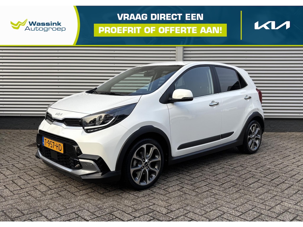 Kia Picanto 1.0 T-GDi X-Line 5p | Stoel/Stuurwielverwarming | Navigatie | Camera | Climate Control |