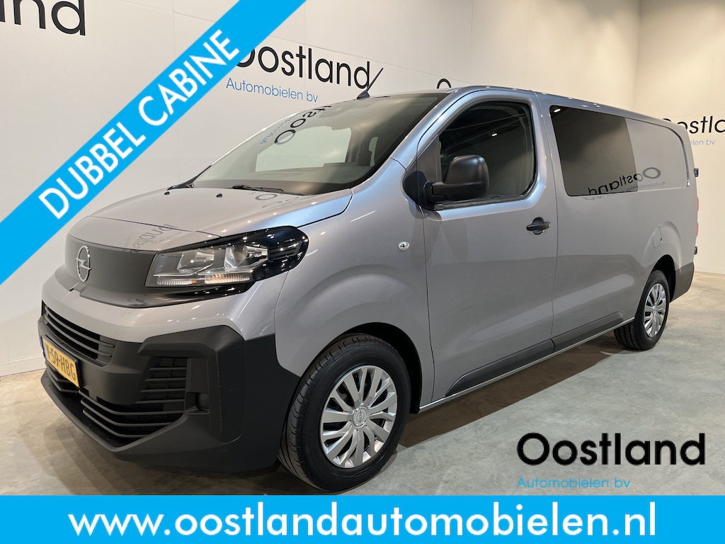 Opel Vivaro 2.0 145 PK L3 DC Dubbel Cabine 6 persoons / Euro 6 / Airco / Cruise Control / CarPlay / Camera / Trekhaak / Facelift / 60.400 KM !!
