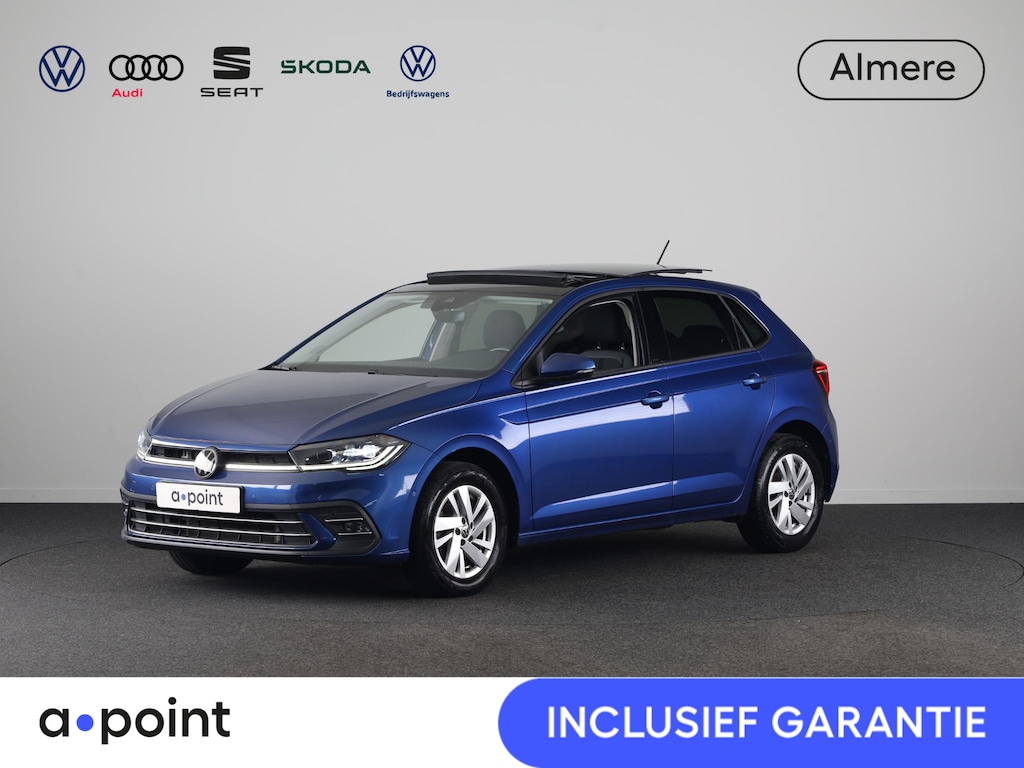 Volkswagen Polo 1.0 TSI Style 110PK DSG (Automaat) | Panoramadak | Carplay | Climatronic | Stoelverwarming |