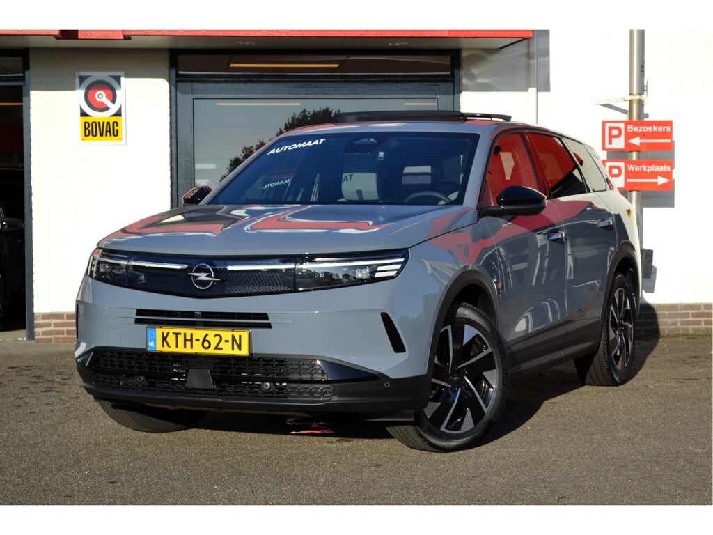 Opel Grandland 145 Pk, Turbo Hybrid GS Automaat, Open Dak, Head Up, Keyless, Focal, 360 Camera, etc etc