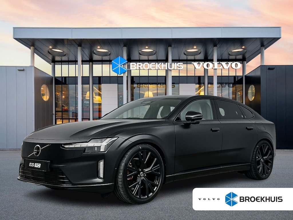 Volvo ES90 Twin Performance 106kWh Ultra | Full Matt PPF | Heico Spacers & Verlaging | 22" Glossy Black | Polestar effect Remklauwen | Luchtvering | B&W | Full options