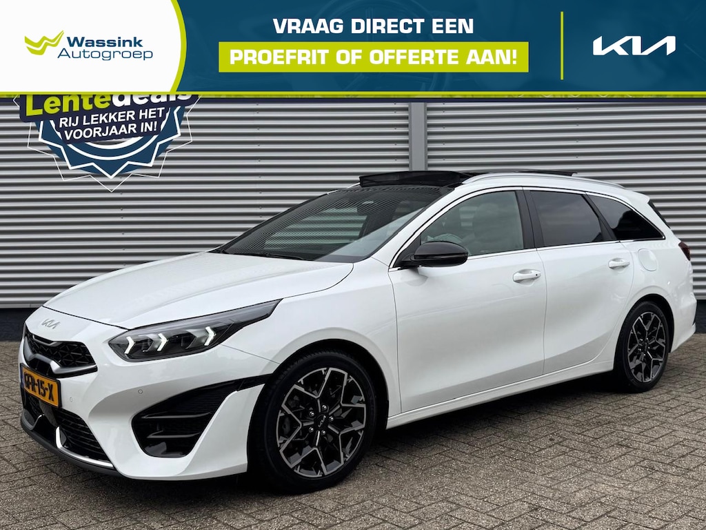 Kia Ceed Sportswagon Sw 1.5 T-GDi 140pk GT-Line | Schuif/Kanteldak | Stoel/Stuurwielverwarming | Navigatie | Climate Control |
