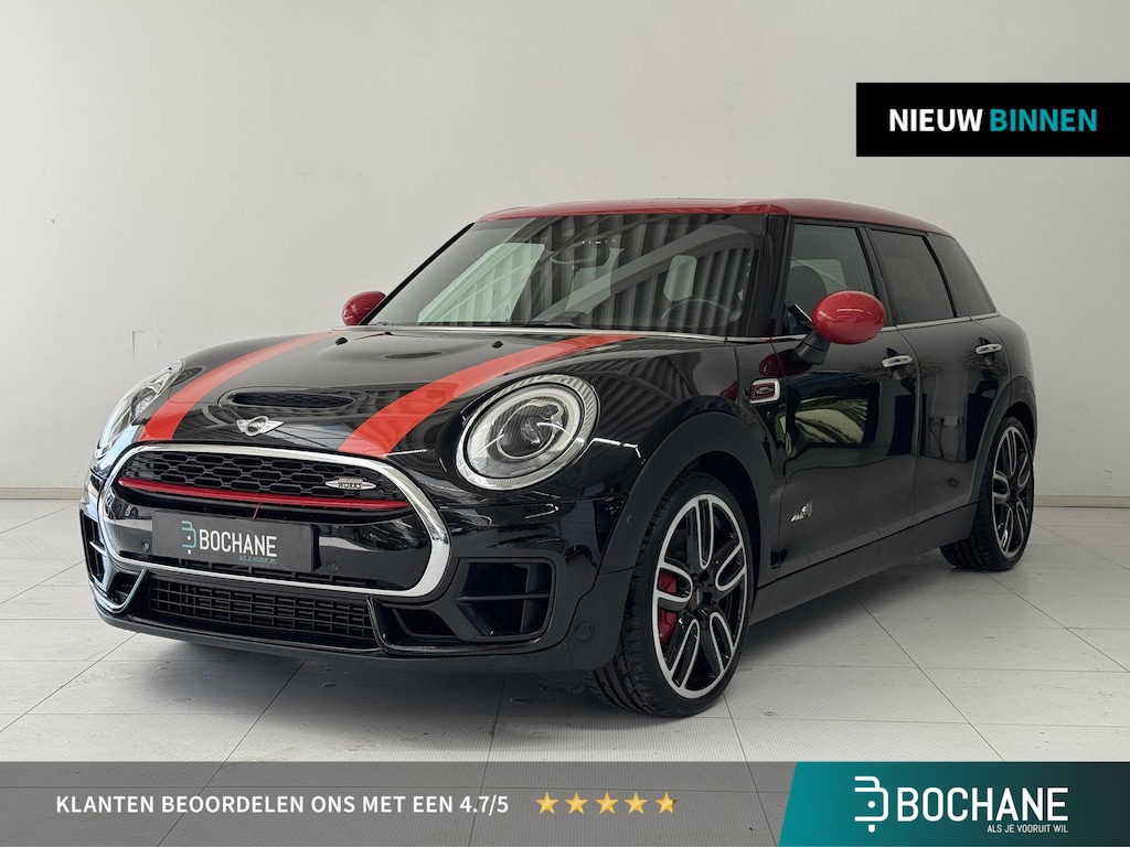 MINI Clubman 2.0 John Cooper Works ALL4 Chili | Panoramadak | Navigatie | HUD | Stoelverwarming | Camera |