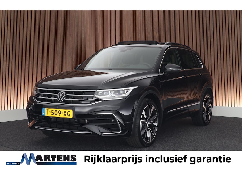 Volkswagen Tiguan 1.4 TSI 245pk eHybrid R-Line Business Trekhaak 360Camera Leder Memory HUD Stoelverwarming Panoramadak Virtual Cockpit Navigatie