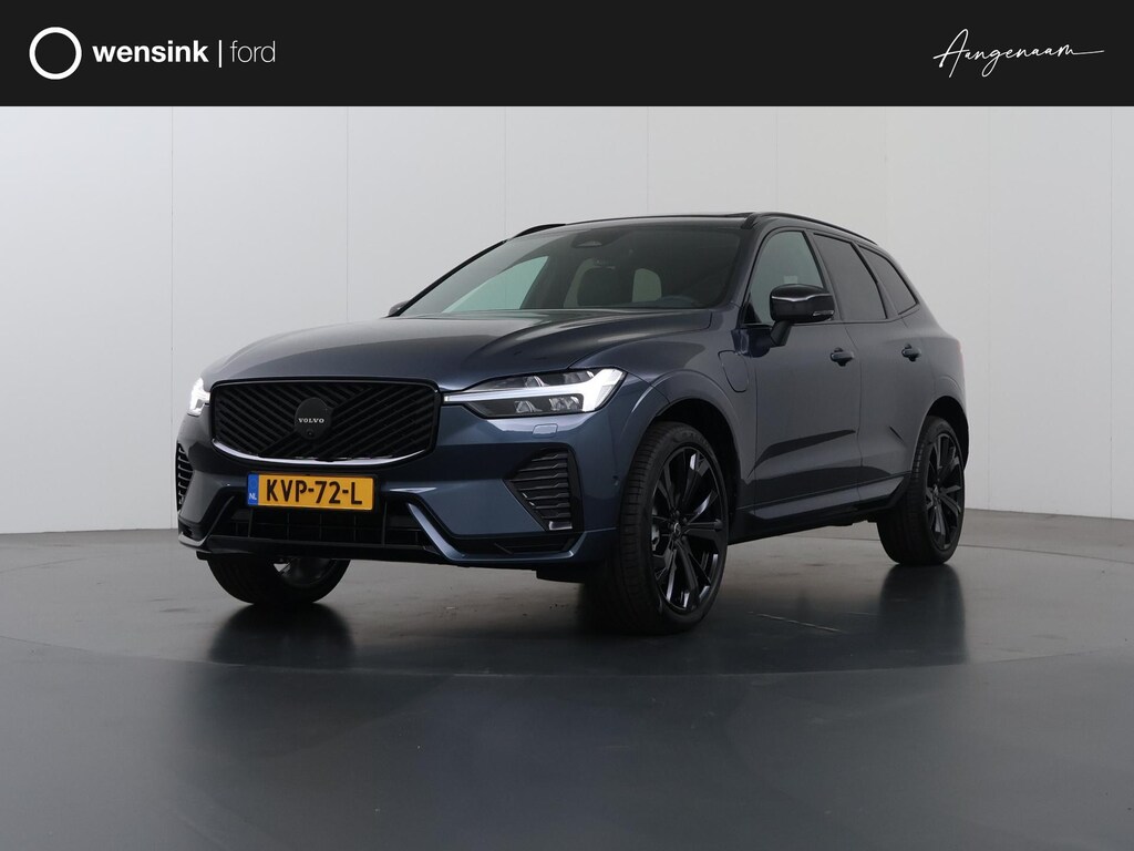 Volvo XC60 2.0 T8 Plug-in hybrid AWD Ultra Black Edition | Panoramadak | HUD | Harman/Kardon Audio | Ele. verstalbare Comfortstoelen + Geheugen | Stoel/Stuurverwarming | Adaptieve Cruise Control | 360 Camera | Apple CarPlay/Android Auto |