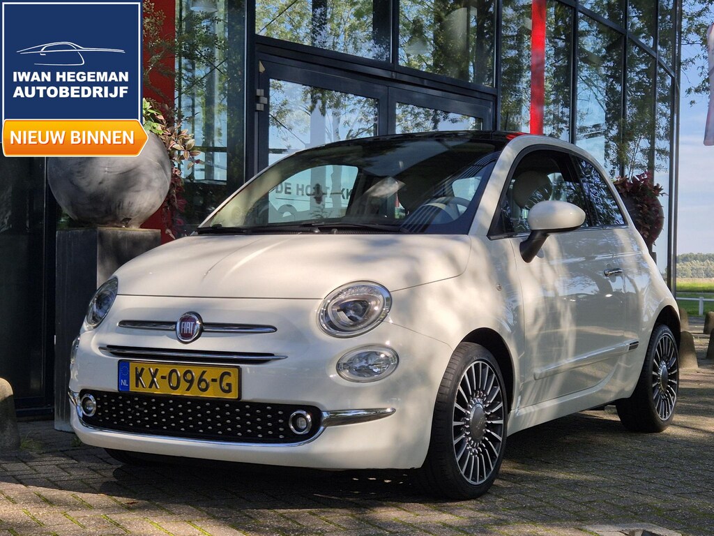 Fiat 500 0.9 TwinAir Turbo Lounge | Panoramadak | Navigatie | Climate Control | Navigatie | Parkeersensoren | Licht metalen velgen