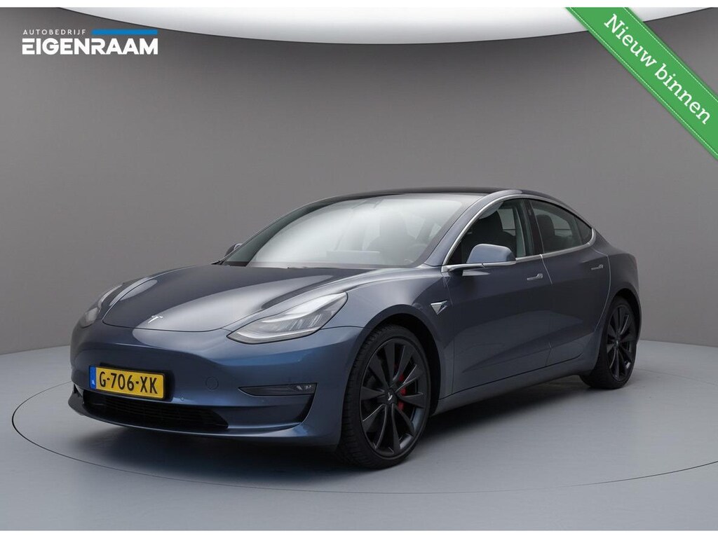 Tesla Model 3 Performance AWD 75kWh SOH 89,4%| Panoramadak | Leder | NL Auto | 463 PK