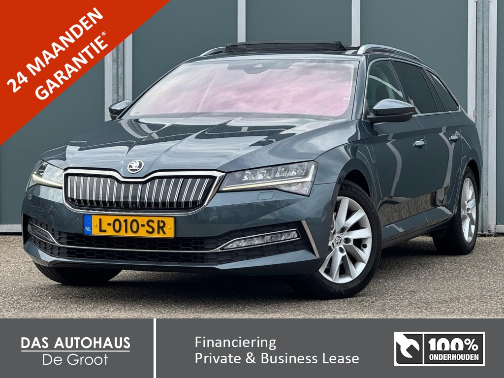 Skoda Superb Combi 1.4TSI iV 218pk Style | Pano | 360 Camera | Trekhaak
