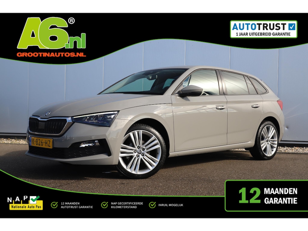 Skoda Scala 1.0 TSI Business Edition Automaat 18 inch LMV Virtual Cockpit Half Leder Navigatie Achteruitrijcamera Carplay Android Parkeersensor