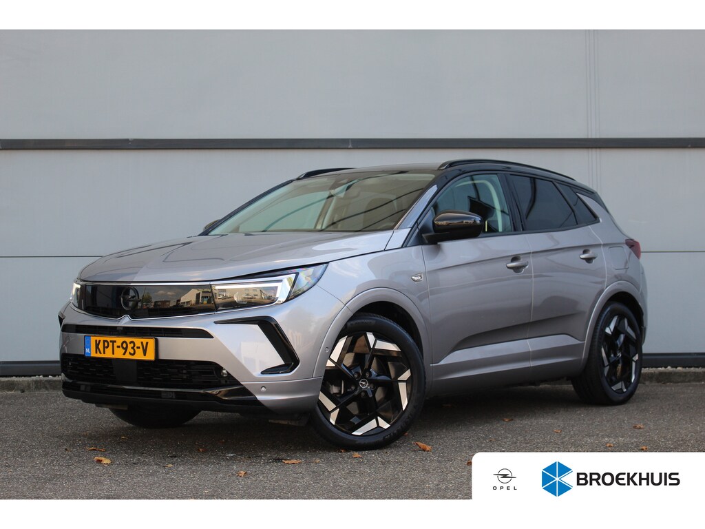 Opel Grandland 1.6 Turbo Plug-In Hybrid 4x4 GSe | Elek. Achterklep | Adaptive | 360 Cam | Stoel & Stuur Verw. | Keyless | LED | | Elek. Achterklep | Adaptive | 360 Cam | Stoel & Stuur Verw. | Keyless | LED |