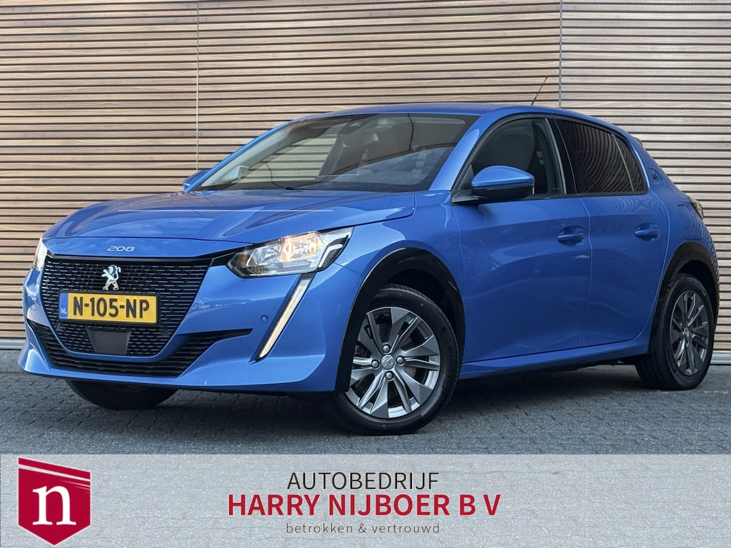 Peugeot e-208 EV Allure 50 kWh 90.3% SOH Camera / Carplay / Navi / Clima / Half Leer