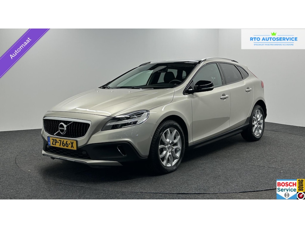 Volvo V40 Cross Country 1.5 T3 Polar+ Luxury LEER PANO NAVI TREKHAAK ECC CRUISE LM.