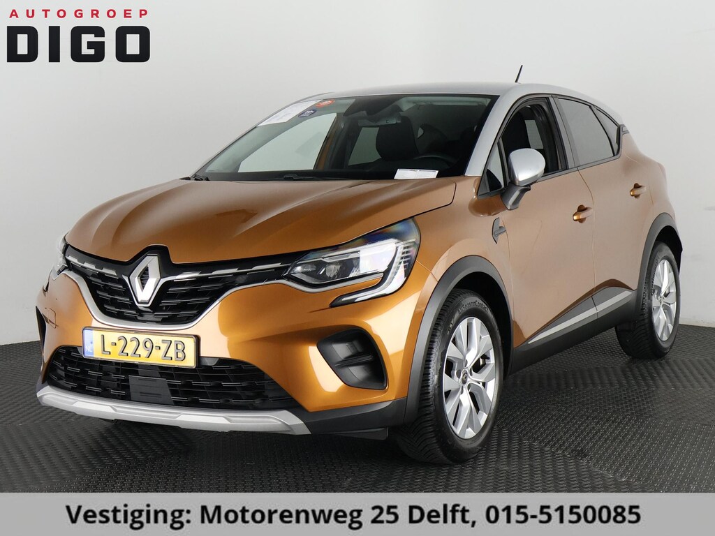 Renault Captur 1.0 TCe 100 Intens . GARANTIE TOT 02-2030* . NAVIGATIE . PARKEERSENSOREN ACHTER . CRUISE CONTROL .