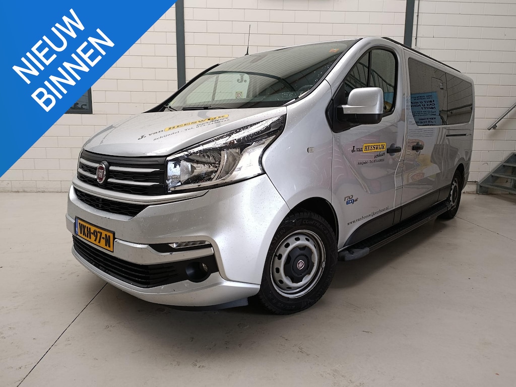 Fiat Talento 2.0 MultiJet L2H1 SX DC Airco (automatisch) | 170 PK | 2 Schuifdeuren | 6 Persoons