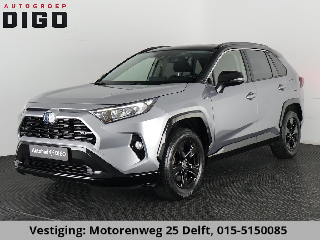 Toyota RAV4 2.5 HYBRID BI-TONE BLACKSTYLE GARANTIE 9-2030* PDC VOOR & ACHTER . APPLE CARPLAY & ANDRIOD AUTO .