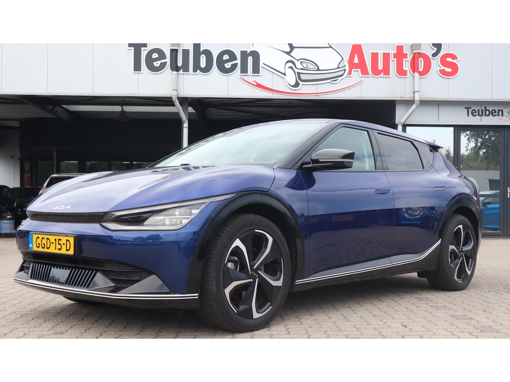 Kia EV6 Edition Advanced 77.4 kWh | SOH 97,5% | BTW Auto | Stuur & Stoel verwarming | Leder interieur | Adapt.cruise  | 2024