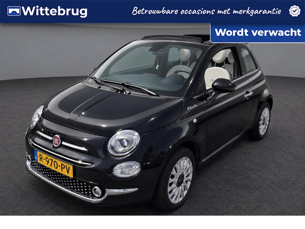 Fiat 500C 1.0 Hybrid Dolcevita / Digitaal dashboard / Climate controle / Parkeersensoren achter / Navigatie /