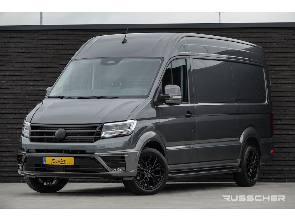 Volkswagen Crafter L3H3 | 2.0Tdi 140Pk Aut. | Nieuw Model | Stoel-Stoel | Achteruitrijcamera | LED | 19'' | Indium Grey