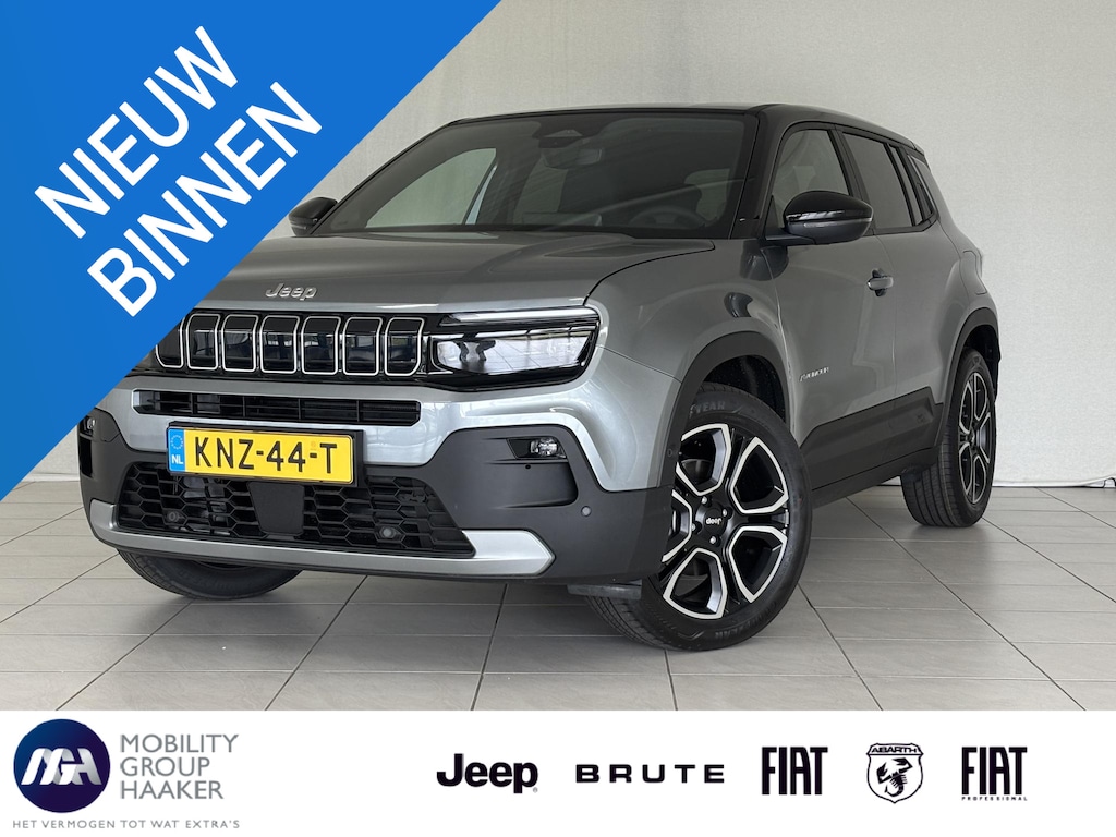 Jeep Avenger Summit 54 kWh | Warmtepomp | Apple-Android | Stoelverwarming