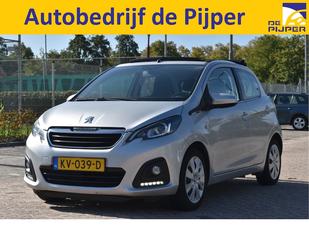 Peugeot 108 1.0 e-VTi Active TOP! Pack Premim Cabriolet | Linnen kap | Airco | Bluetooth | Elekt.ramen | LED dagrijverlichting | NAP