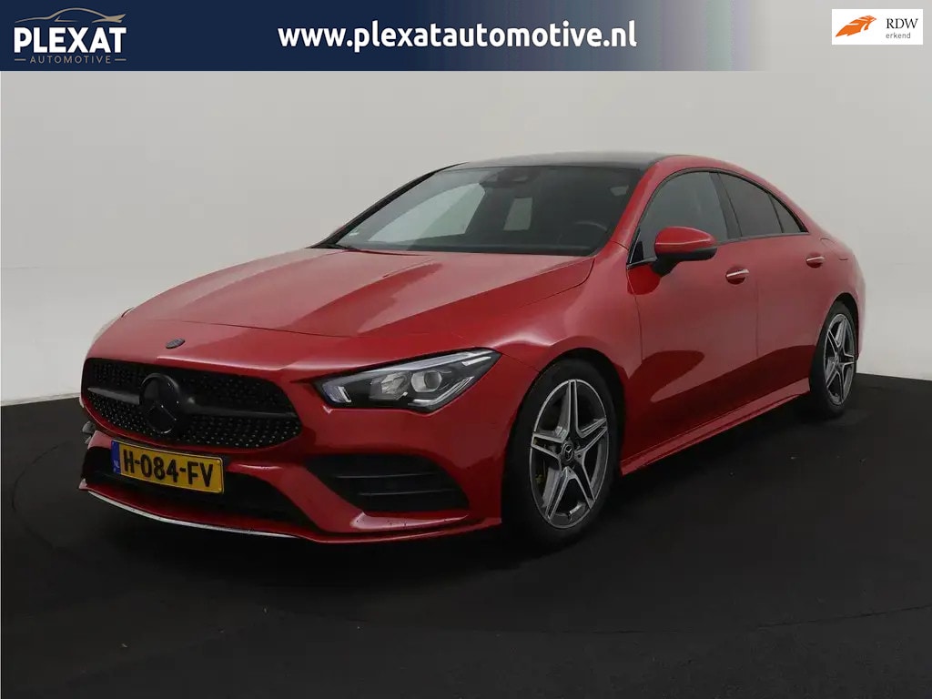 Mercedes-Benz CLA 180 Business Solution AMG Aut. | AMG-Pakket | Sfeerverlichting | Full Led | Stoelverwarming | Rijstrook