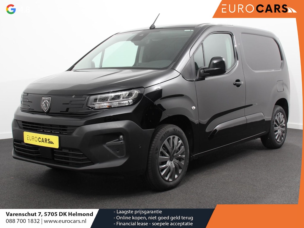 Peugeot Partner 1.5 BlueHDi 130PK L1 Navigatie Apple Carplay / Android Auto DAB trekhaak Cruise Control Airco Houten bekleding laadruimte