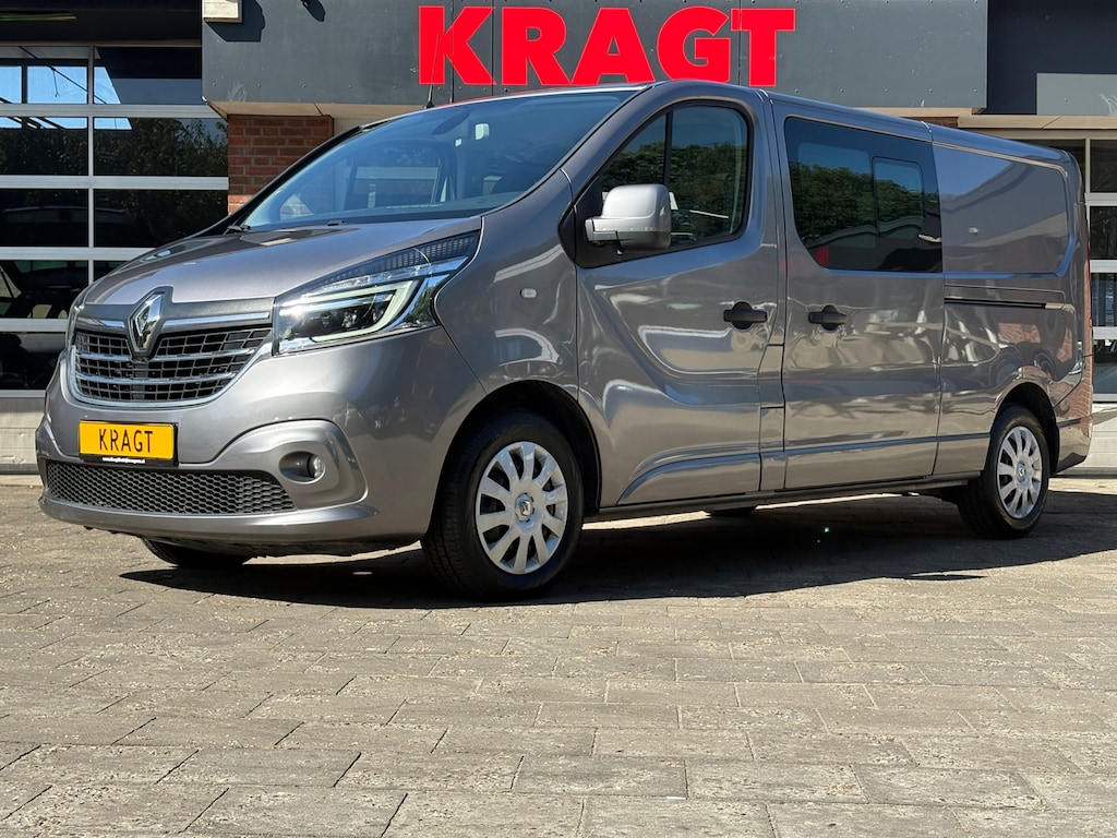 Renault Trafic 2.0 dCi 120PK T29 L2H1|DUBBELCABINE|Dubbele schuifdeuren|cruise|achteruitrijcamera|airco|trekhaak 2000KG|navi|EURO6