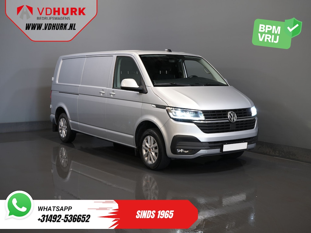 Volkswagen Transporter T6.1 2.0 TDI L2 150 pk Aut. LED/ Adapt.Cruise/ Carplay/ Standkachel/ Stoelverw./ Airco/ Camera/ PDC/ 16’LMV/ Trekhaak
