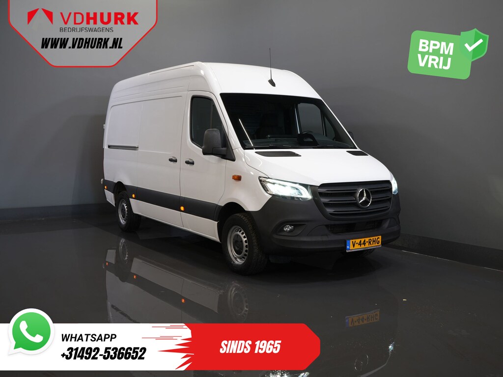 Mercedes-Benz Sprinter 317 CDI L2H2 Aut. LED/ 270Gr.Deuren/ Stoelverw./ Gev.Stoel/ Navi/ Airco/ Camera/ Cruise/ PDC