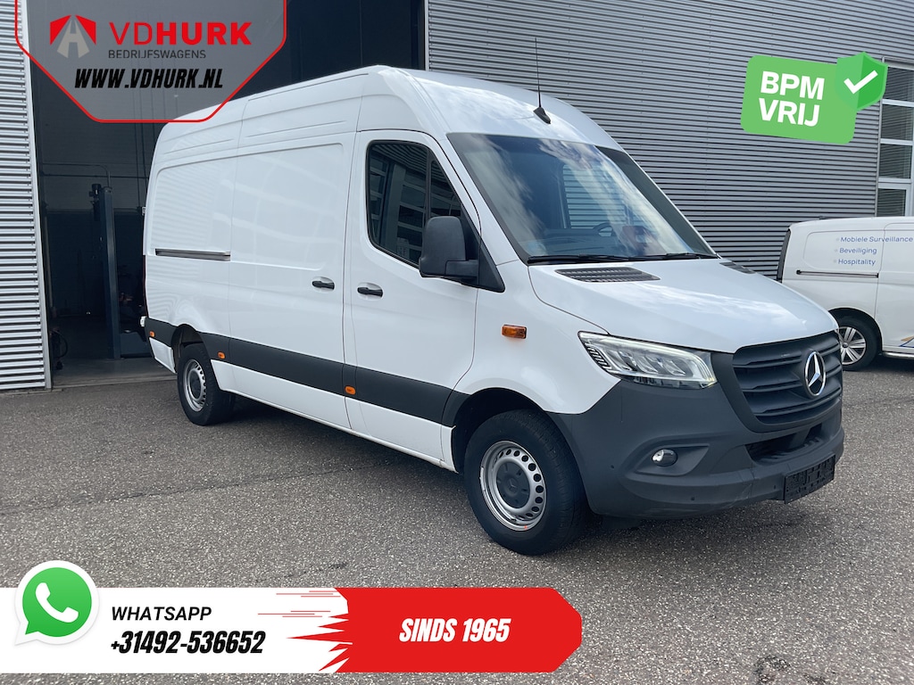 Mercedes-Benz Sprinter 317 CDI L2H2 Aut. LED/ 270Gr.Deuren/ Stoelverw./ Gev.Stoel/ Navi/ Airco/ Camera/ Cruise/ PDC