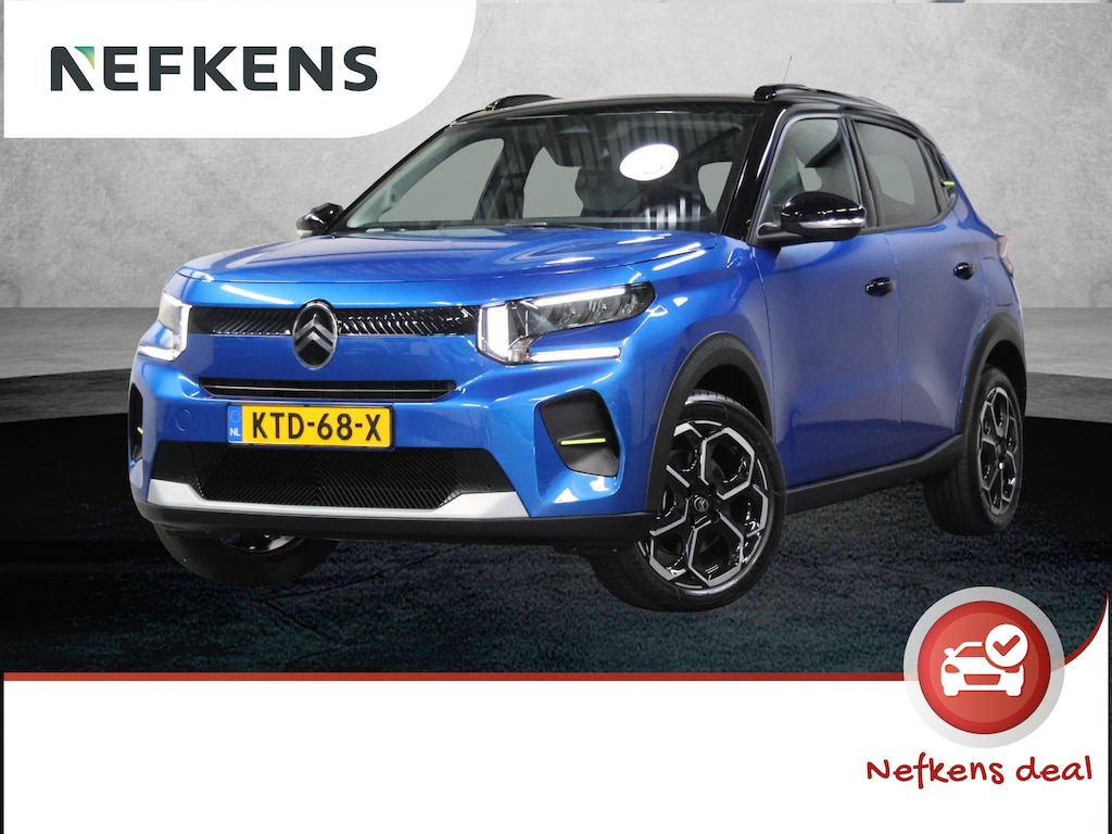 Citroën E-C3 Max 113PK 44 kWh | Fase 3 | AppleCarplay/AndroidAuto | LED | Camera | Climate Control | Cruise Control | Privacy Glass | Navigatie | Isofix | Two-Tone | Parkeersensoren | DAB Radio |