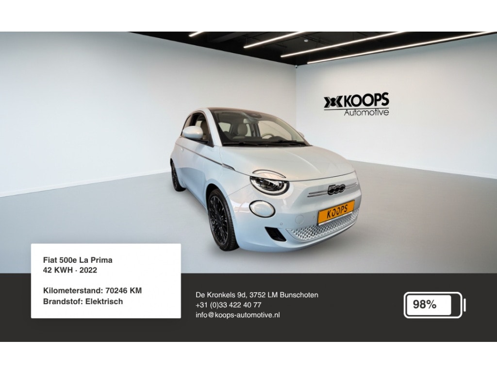 Fiat 500e Lim. La Prima