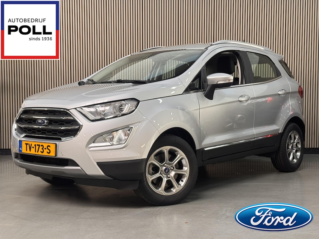 Ford EcoSport 125pk Automaat Titanium Navi Camera Trekhaak Winter Parking Dodehoek pack Dealeronderhouden