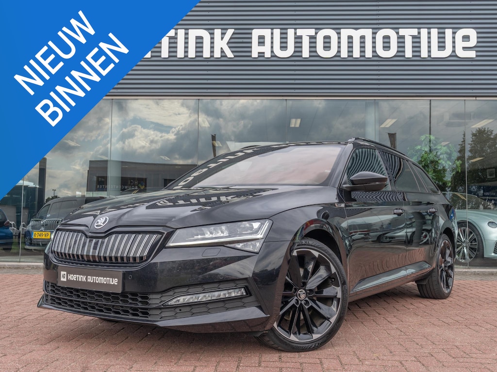Skoda Superb Combi 1.4 TSI iV Sportline Business | BTW | Elc trekhaak | Dealer onderhouden