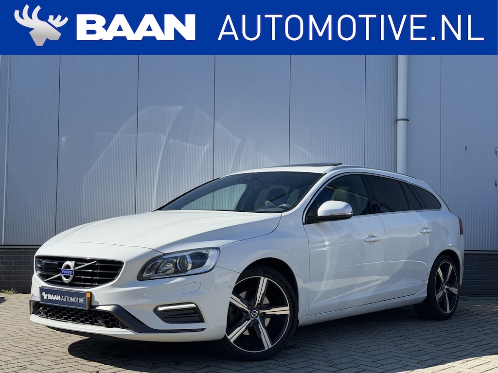 Volvo V60 2.0 T4 Business Sport | R-Design | Nwe. distributie | Adaptive | Schuifdak | Trekhaak