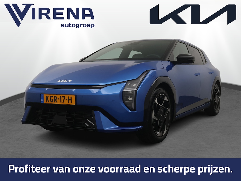 Kia EV4 GT-Line Business Edition 81.4 kWh - Apple Carplay/Android Auto - Adaptieve Cruise Control - Elektrisch verstelbare bestuurdersstoel - Fabrieksgarantie t/m 2033