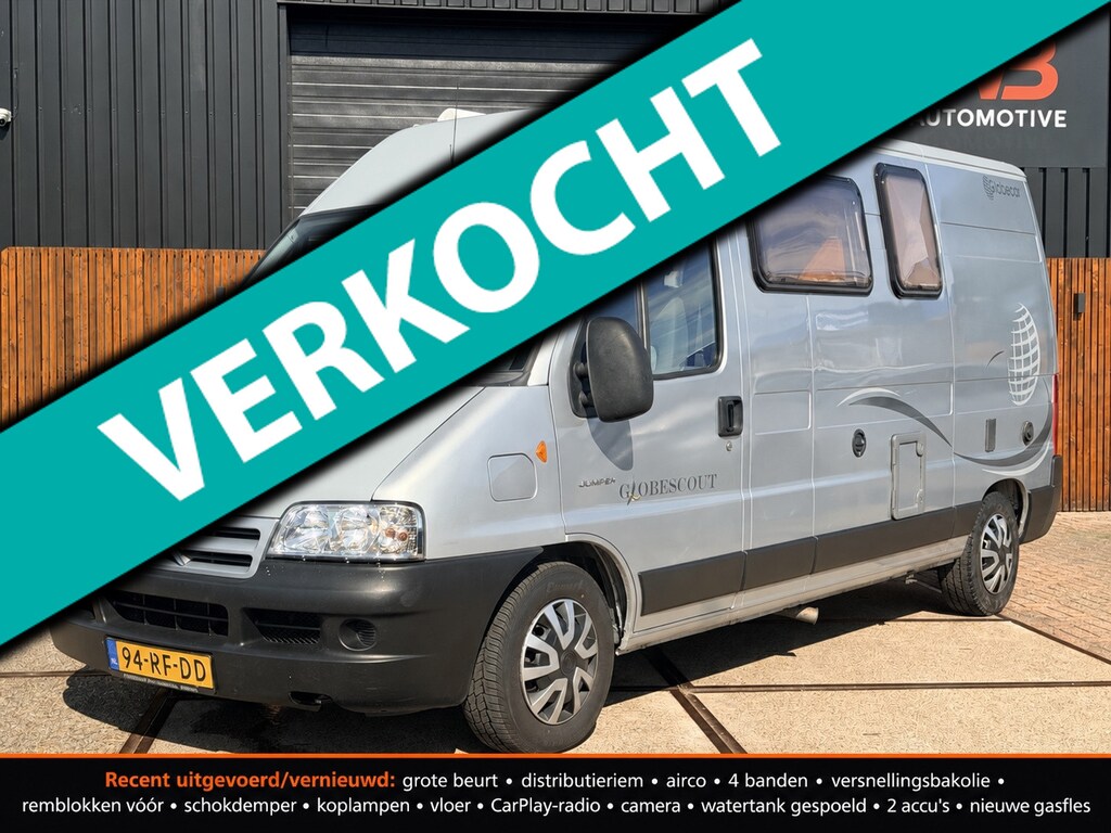 Dethleffs Globecar Globescout DA341 Citroén Jumper 2.8 HDI Vakantieklaar inclusief stalling
