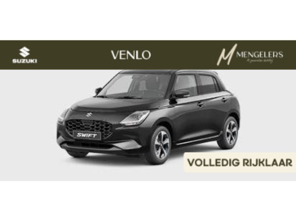 Suzuki Swift 1.2 Style Smart Hybrid RIJKLAAR |CVT Automaat | Nieuw uit voorraad | €2.200,- Mengelers voordeel