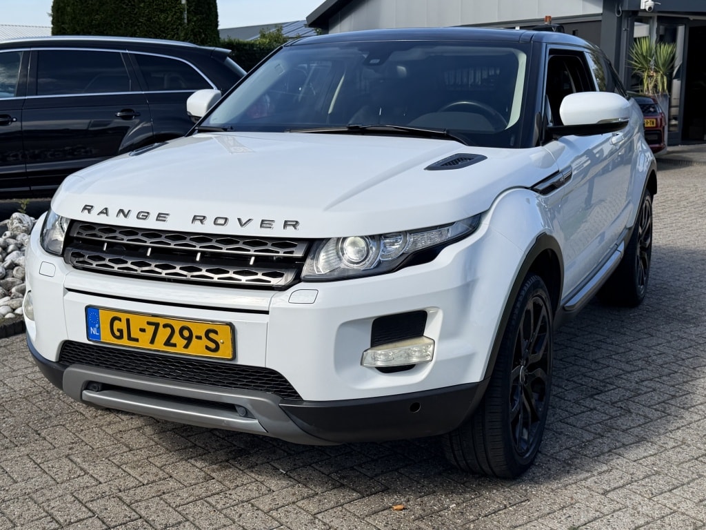 Land Rover Range Rover Evoque Coupé 2.0 SI Benzine 4WD Prestige Automaat Wit / Zwart