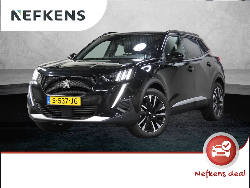 Peugeot e-2008 EV GT Pack 50 kWh 136PK | 1ste eigenaar | AppleCarPlay/AndroidAuto | ACCU 98% | Climate Control | Adaptive Cruise Control | Camera | FULL LED | Navigatie | LMV | Parkeersensoren | Privacy Glass | Isofix | Sfeerverlichting | Stoelverwarming |