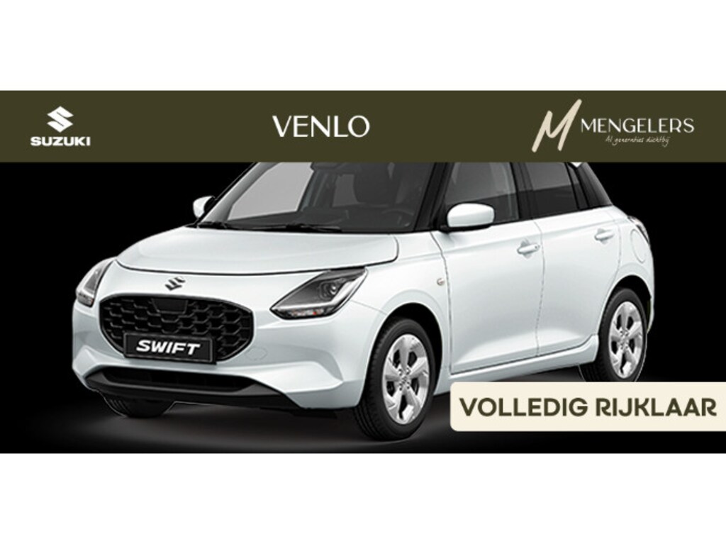 Suzuki Swift 1.2 Select Smart Hybrid RIJKLAAR | Nieuw uit voorraad | Nu met €2.200,- Mengelers Voordeel